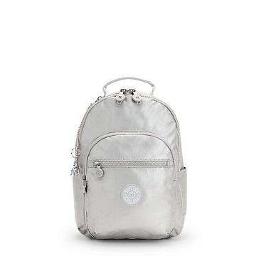 Bolsas Para Portatil Kipling Seoul Small Metallic Tablet Plateados | MX 1701DF